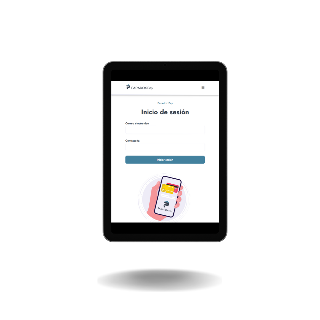 ParadoxPay tablet